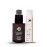 GlowMera Anti-Dullness Day Care Kit | Vitamin C Brightening Serum + SPF 50 PA++++ Sunscreen | Fights Dullness, Dark Spots & Sun Damage | Daily Glow & Protection | For All Skin Types